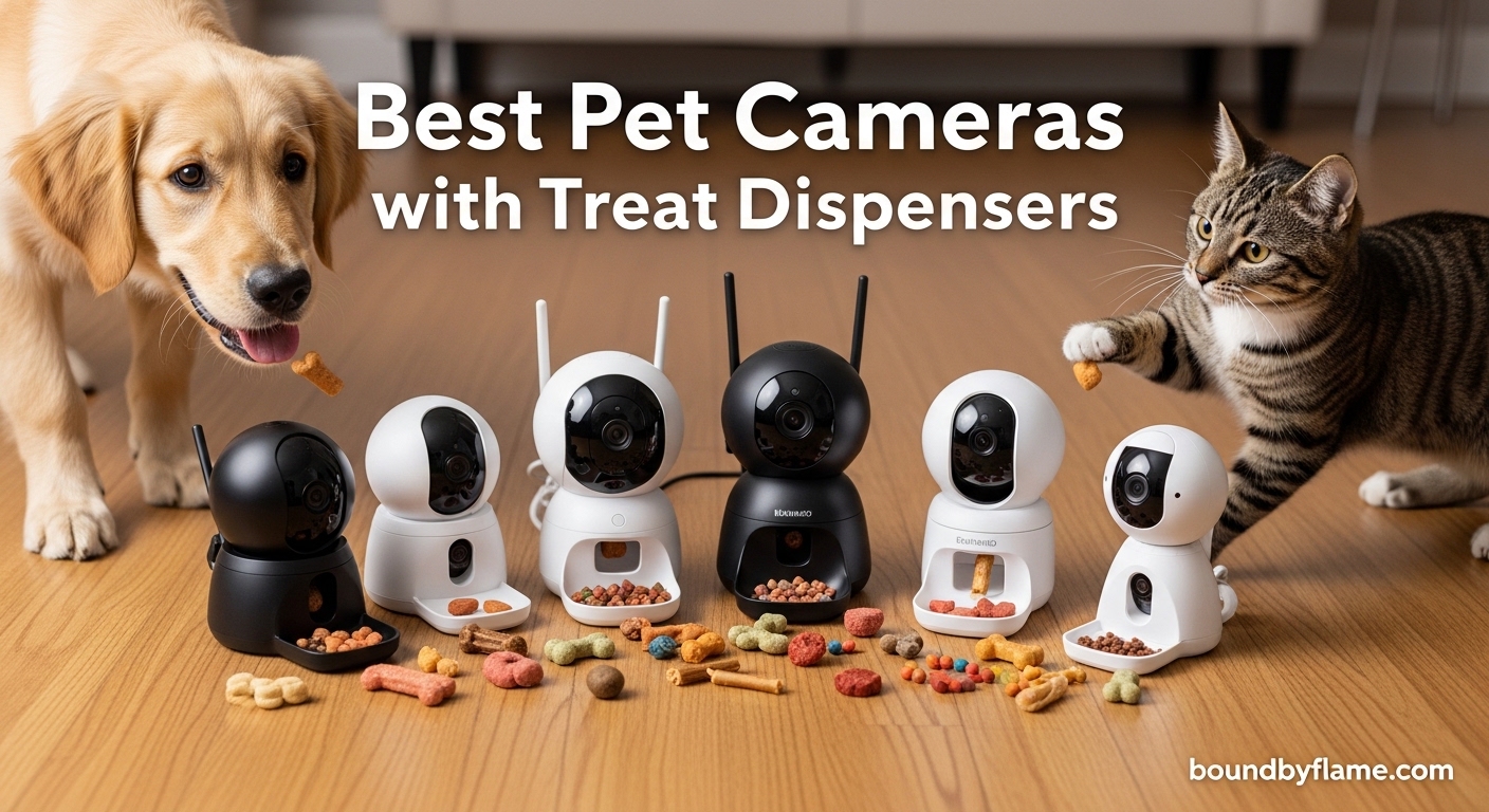 Best Pet Cameras with Treat Dispensers