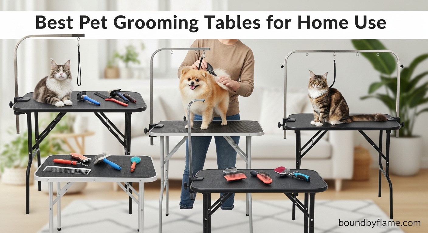 Best Pet Grooming Tables for Home Use