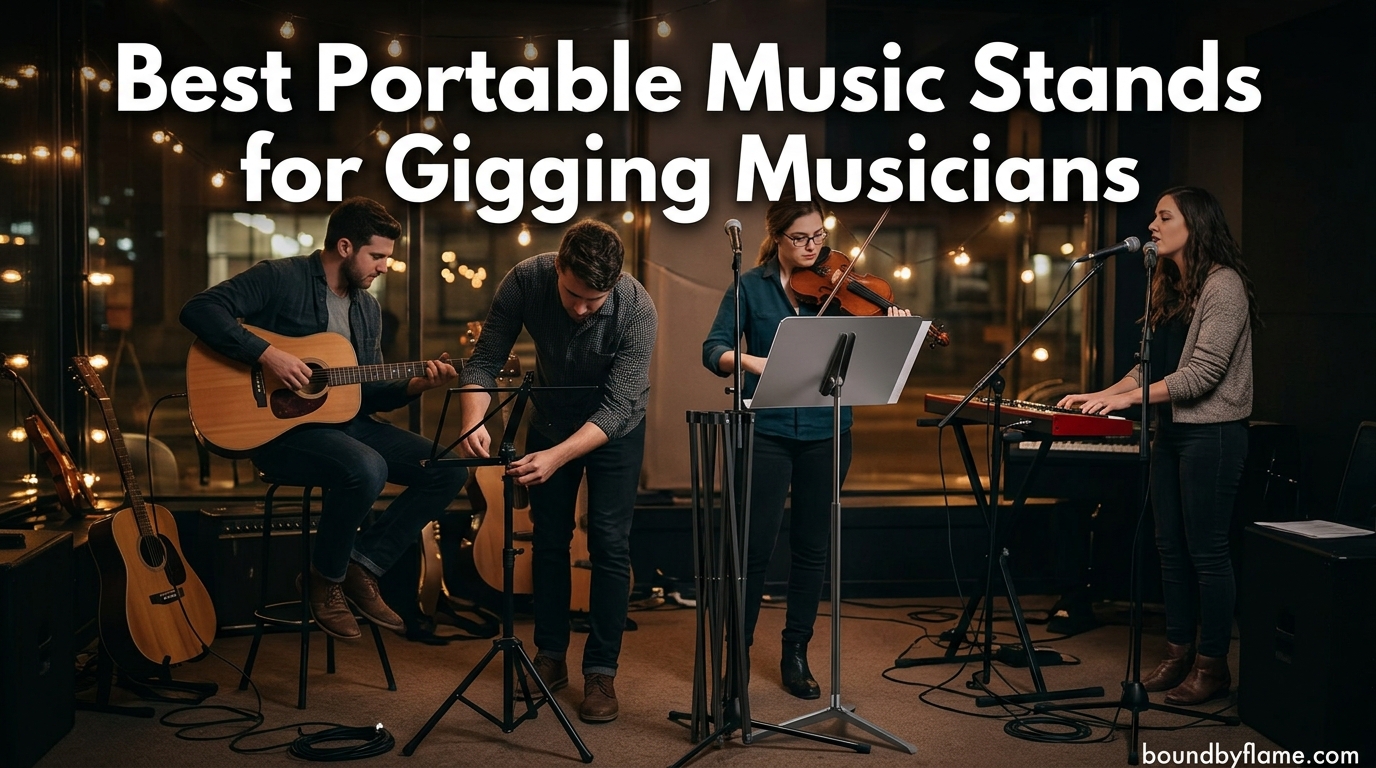 Best Portable Music Stands for Gigging Musicians