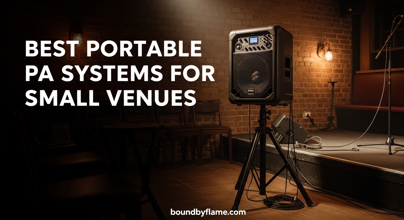 Best Portable PA Systems for Small Venues