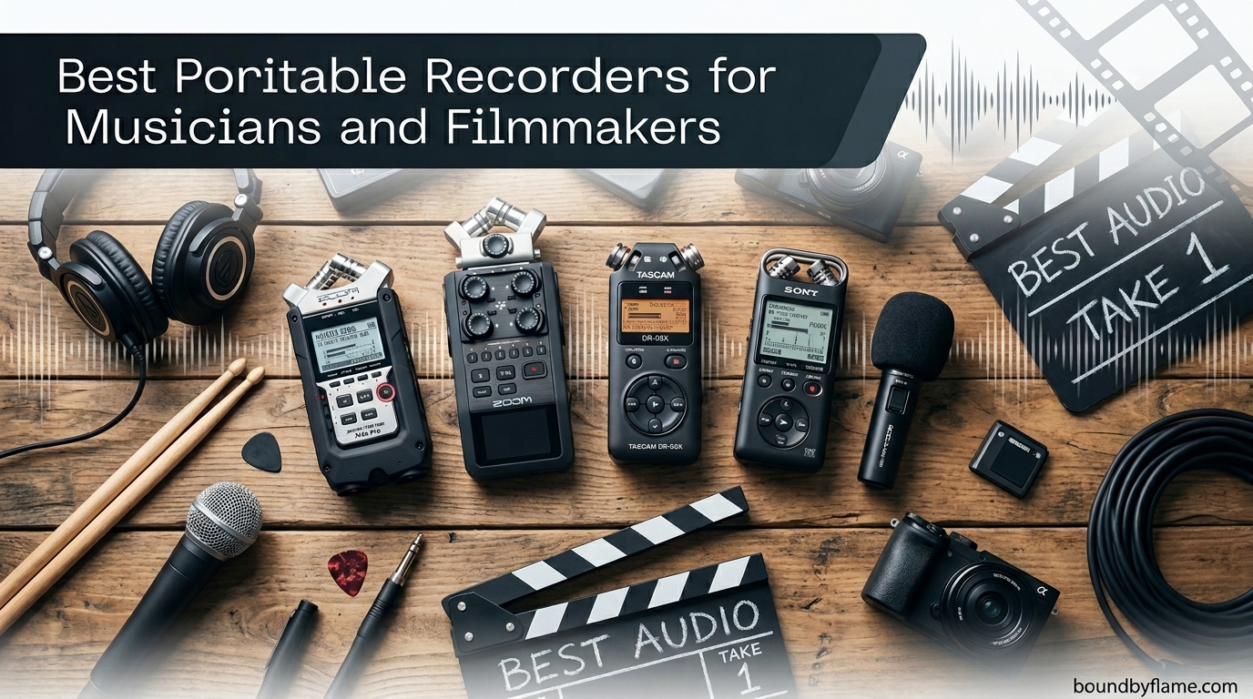 Best Portable Recorders for Musicians and Filmmakers