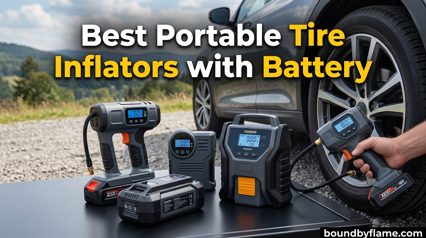 Best Portable Tire Inflators with Battery