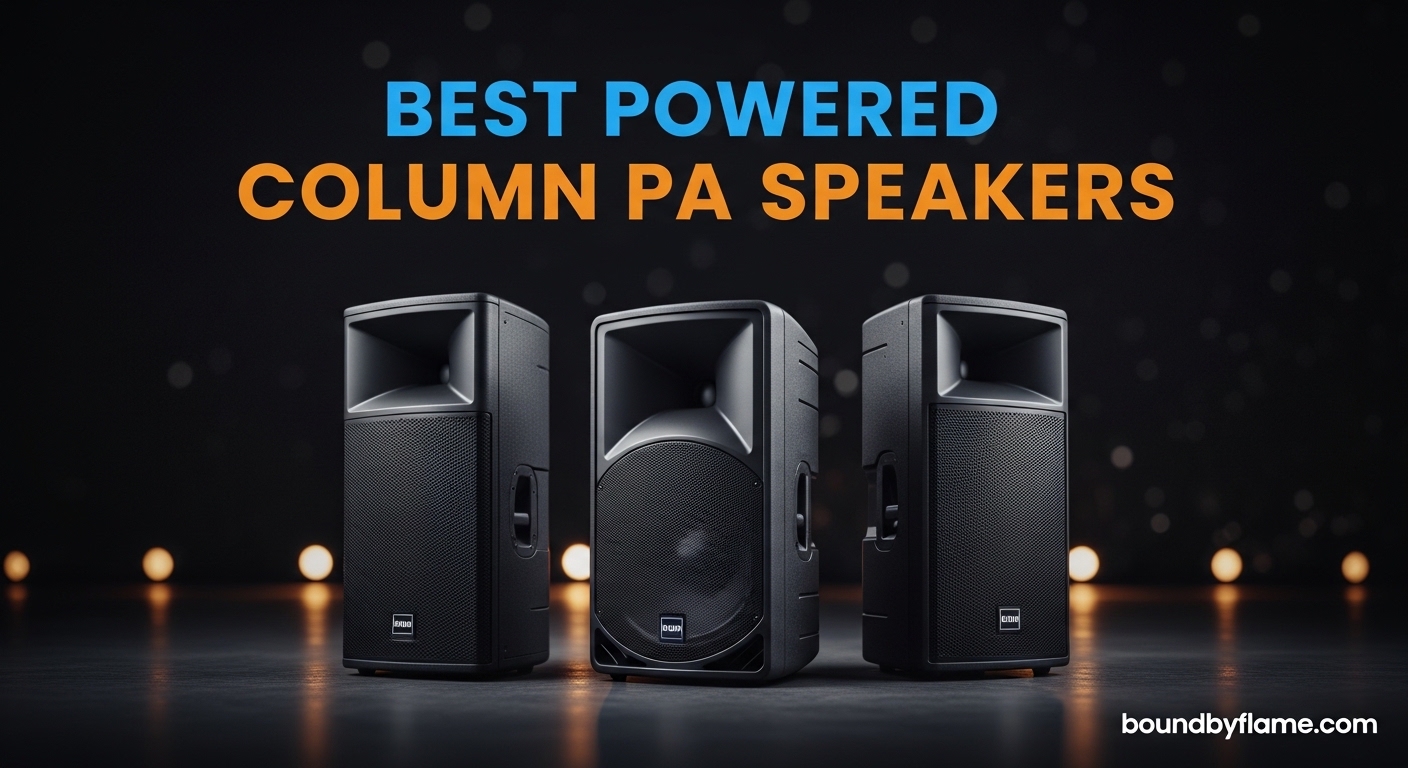 Best Powered Column PA Speakers