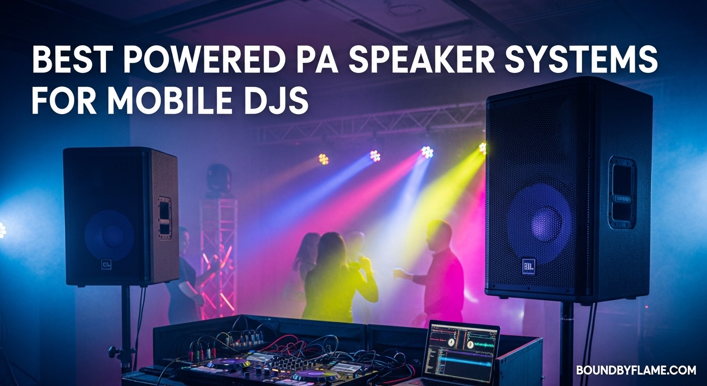 Best Powered PA Speaker Systems for Mobile DJs