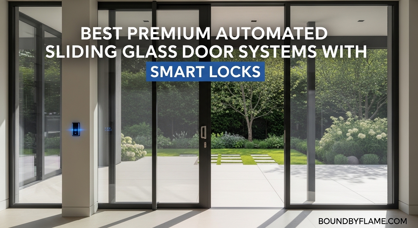Best Premium Automated Sliding Glass Door Systems with Smart Locks