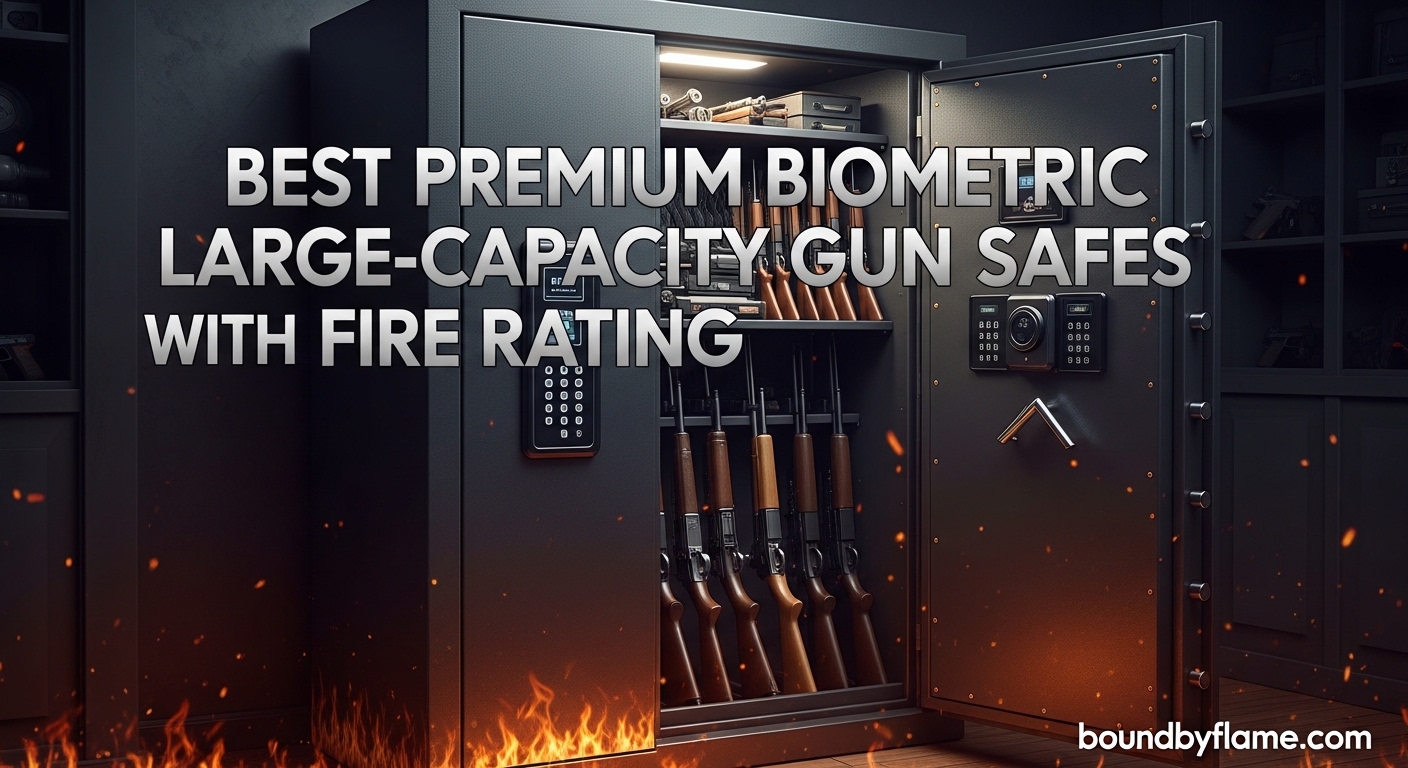 Best Premium Biometric Large-Capacity Gun Safes with Fire Rating