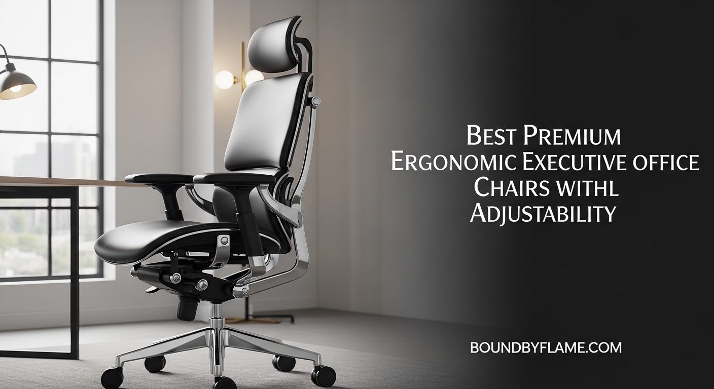Best Premium Ergonomic Executive Office Chairs with Full Adjustability
