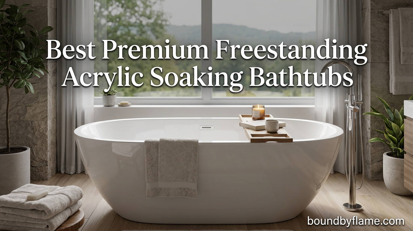 Best Premium Freestanding Acrylic Soaking Bathtubs