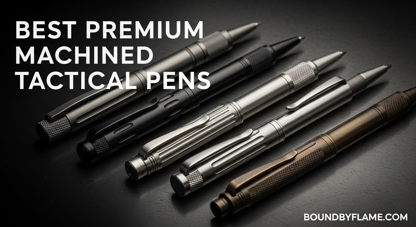 Best Premium Machined Tactical Pens
