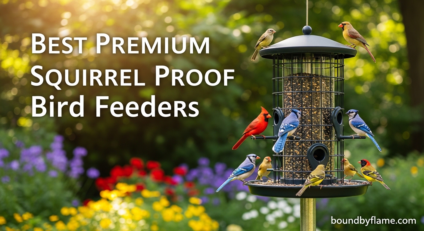 Best Premium Squirrel Proof Bird Feeders