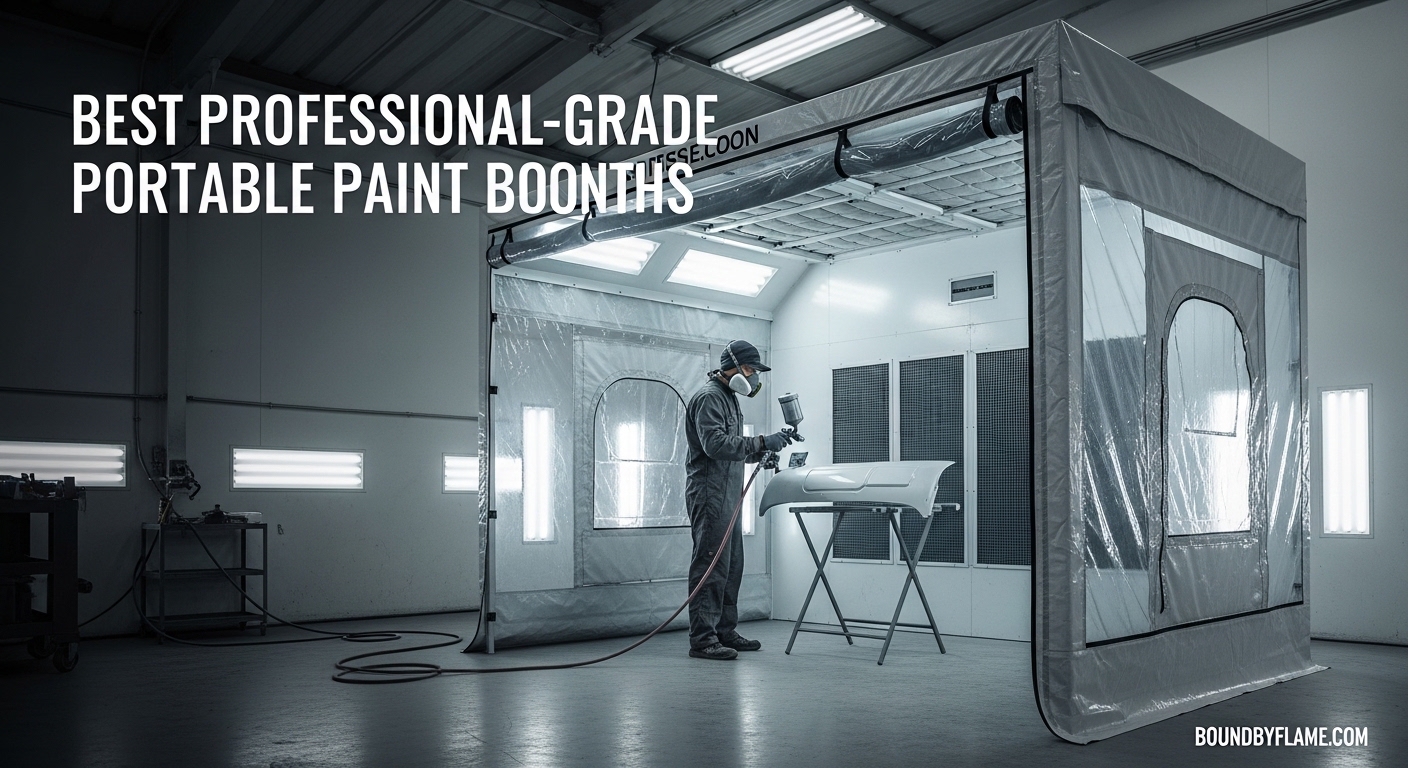 Best Professional-Grade Portable Paint Booths