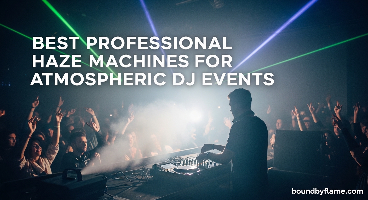 Best Professional Haze Machines for Atmospheric DJ Events