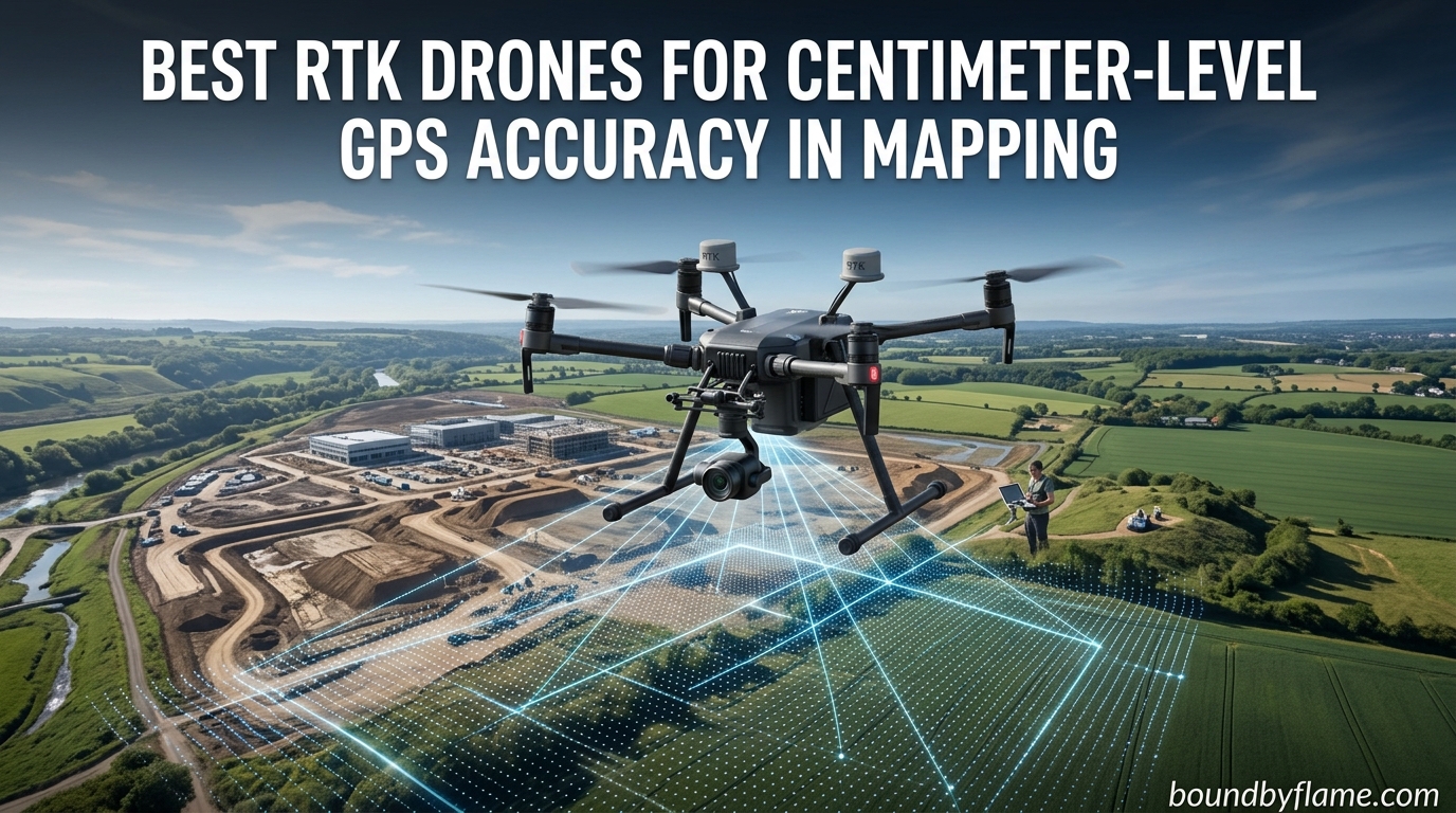Best RTK Drones for Centimeter-Level GPS Accuracy in Mapping