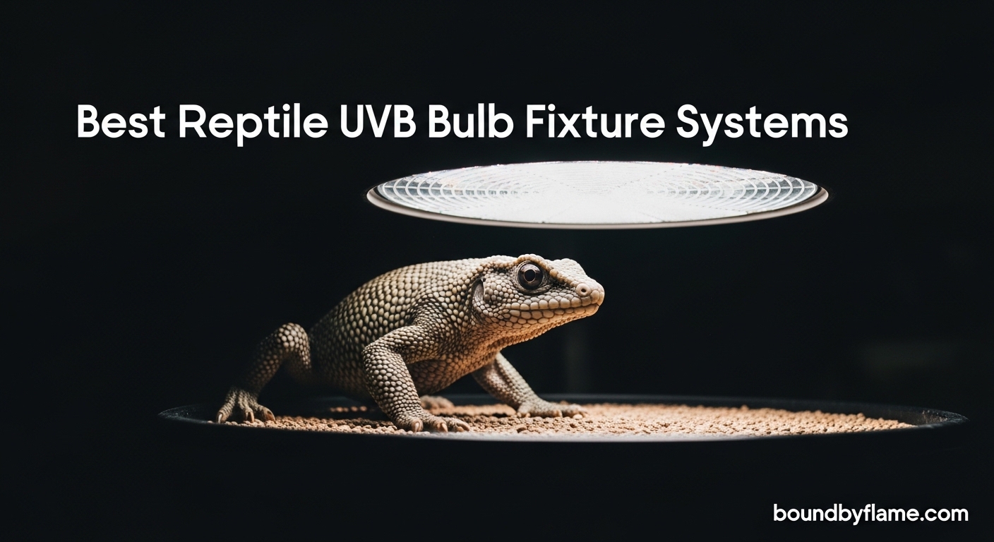 Best Reptile UVB Bulb Fixture Systems