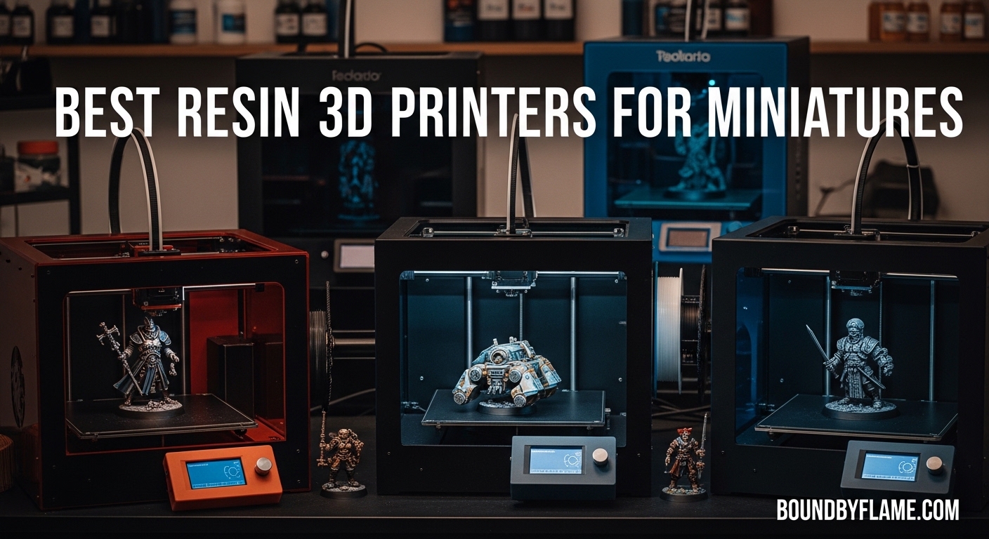 Best Resin 3D Printers for Miniatures