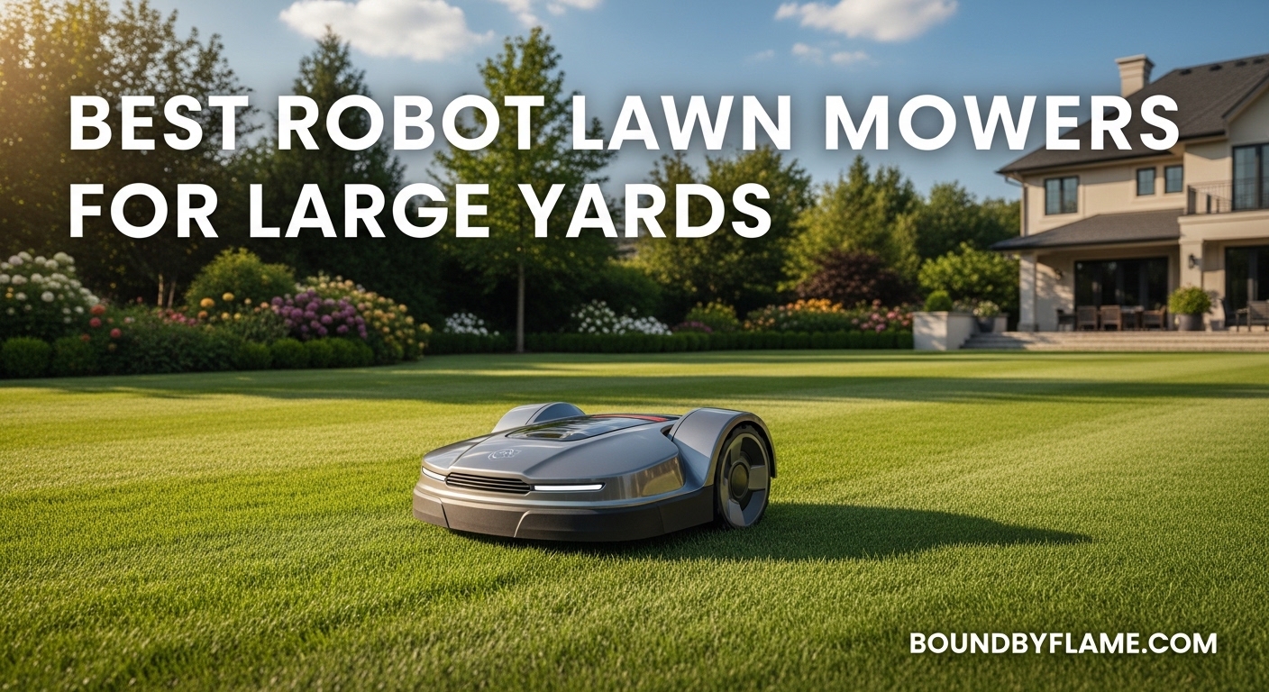 Best Robot Lawn Mowers for Large Yards