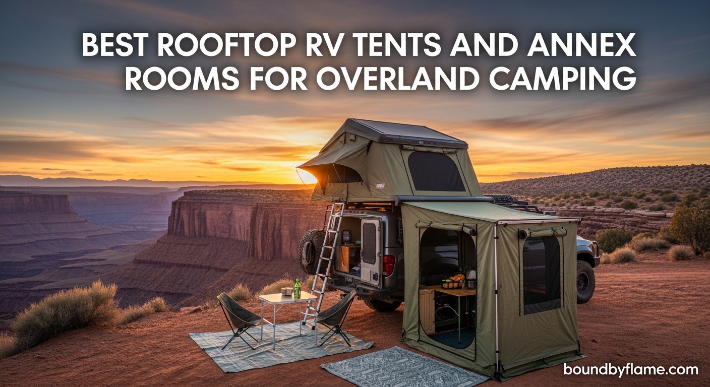 Best Rooftop RV Tents and Annex Rooms for Overland Camping