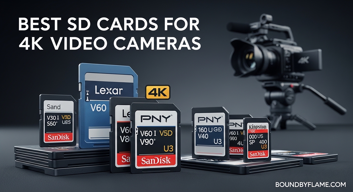 Best SD Cards for 4K Video Cameras