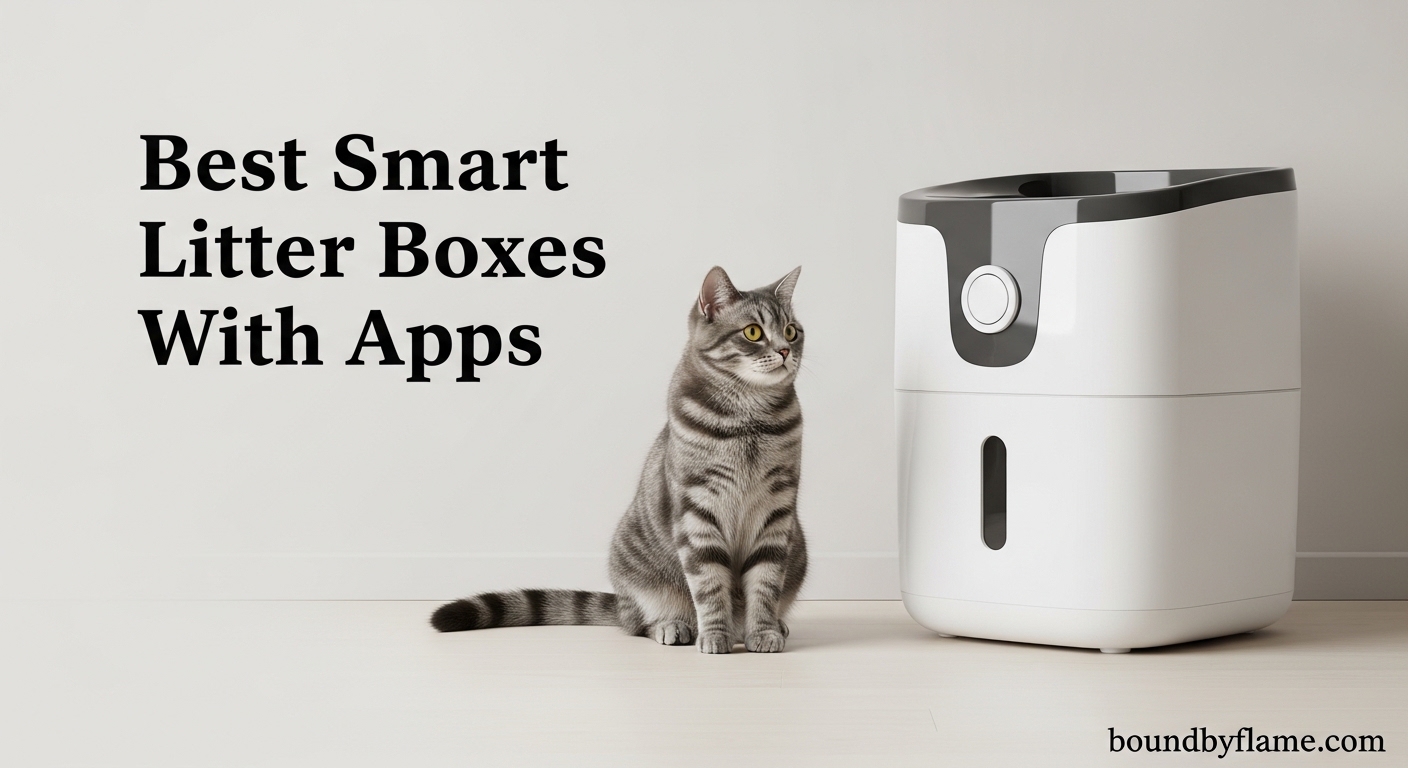 Best Smart Litter Boxes with Apps