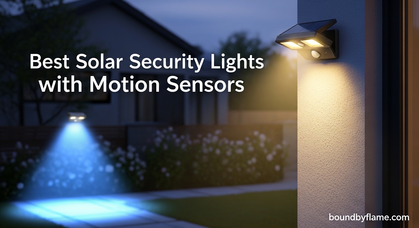 Best Solar Security Lights with Motion Sensors