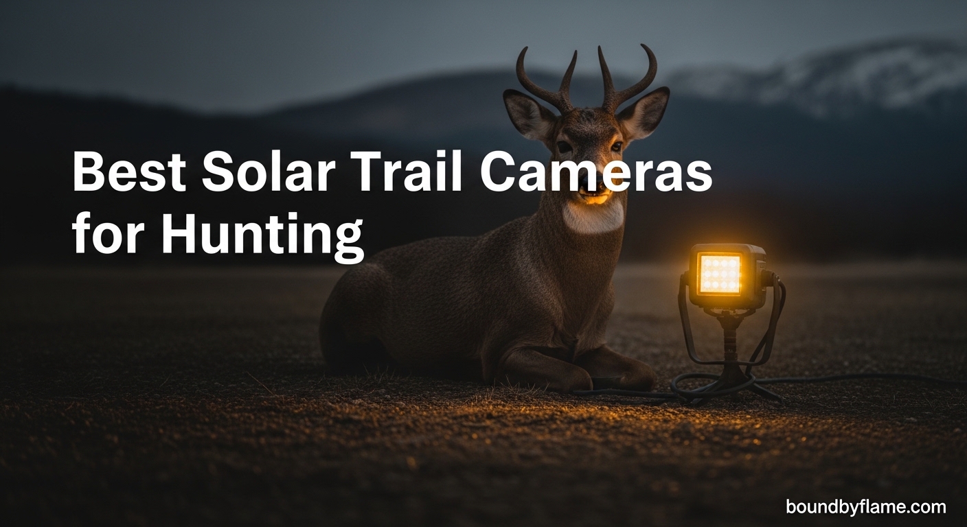 Best Solar Trail Cameras for Hunting