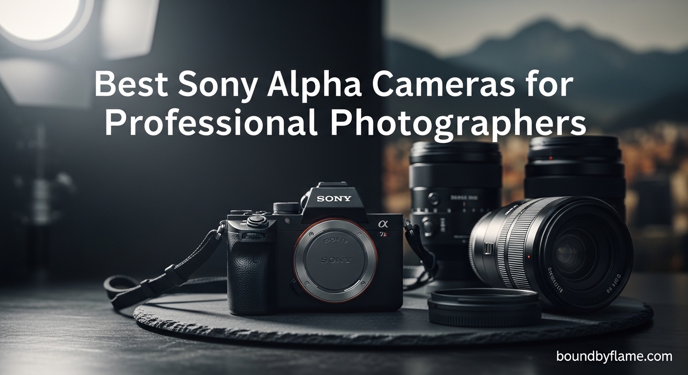 Best Sony Alpha Cameras for Professional Photographers