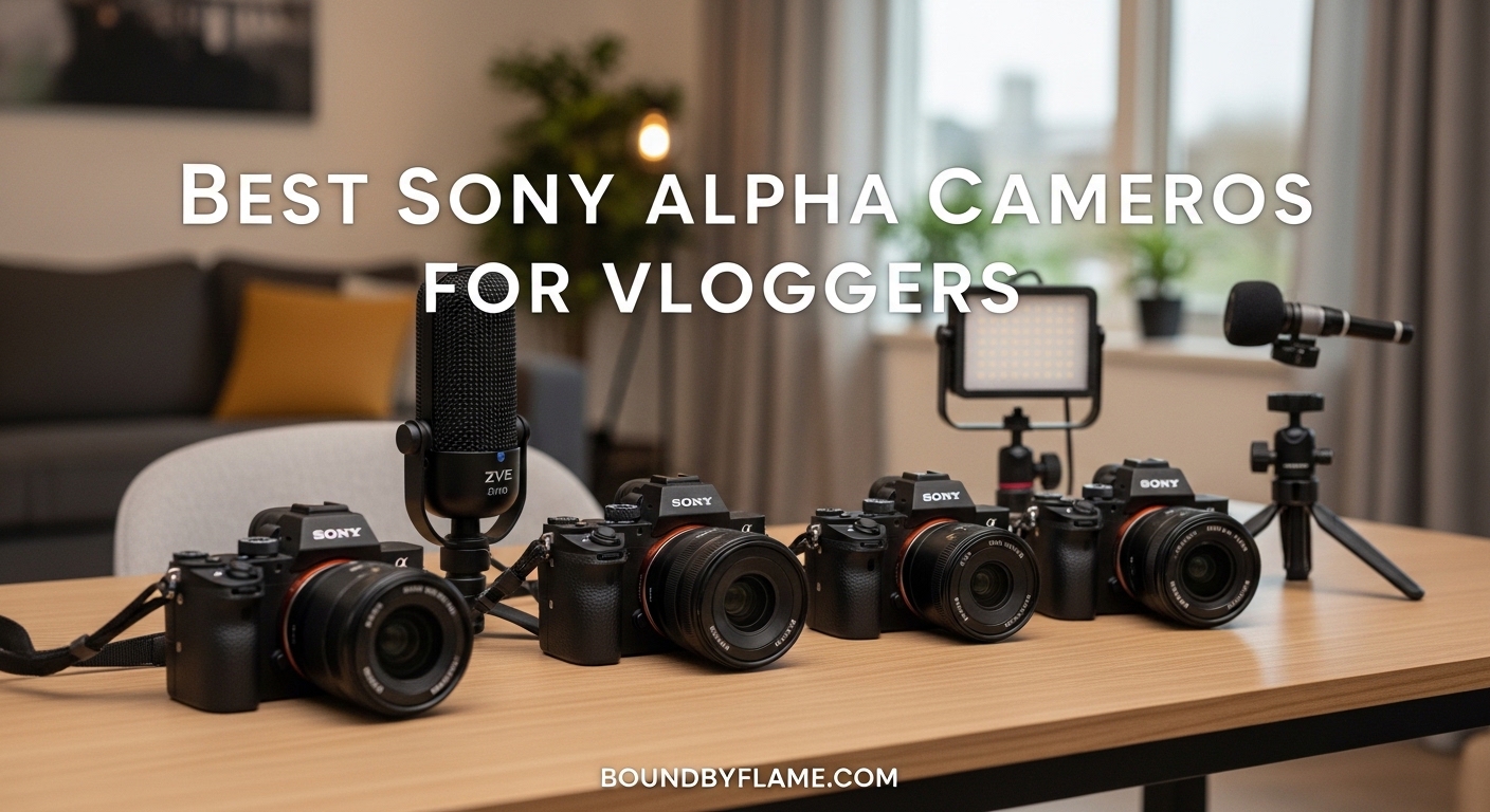 Best Sony Alpha Cameras for Vloggers