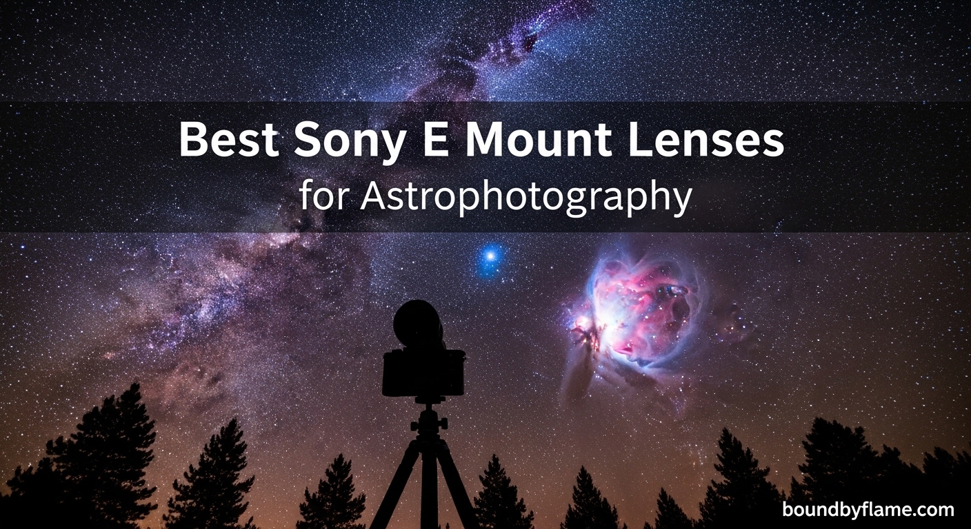 Best Sony E Mount Lenses for Astrophotography