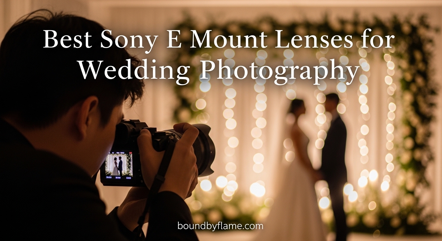 Best Sony E Mount Lenses for Wedding Photography