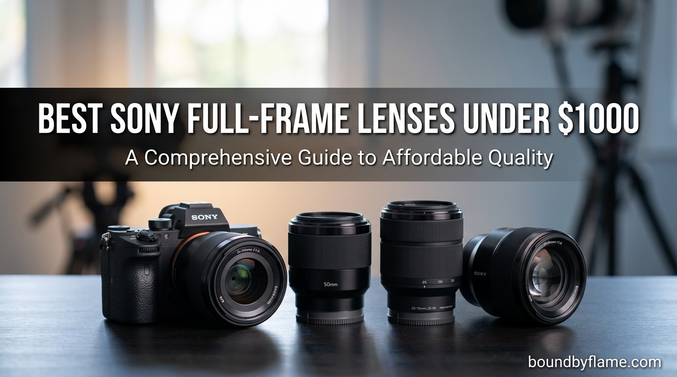 Best Sony Full-Frame Lenses Under $1000