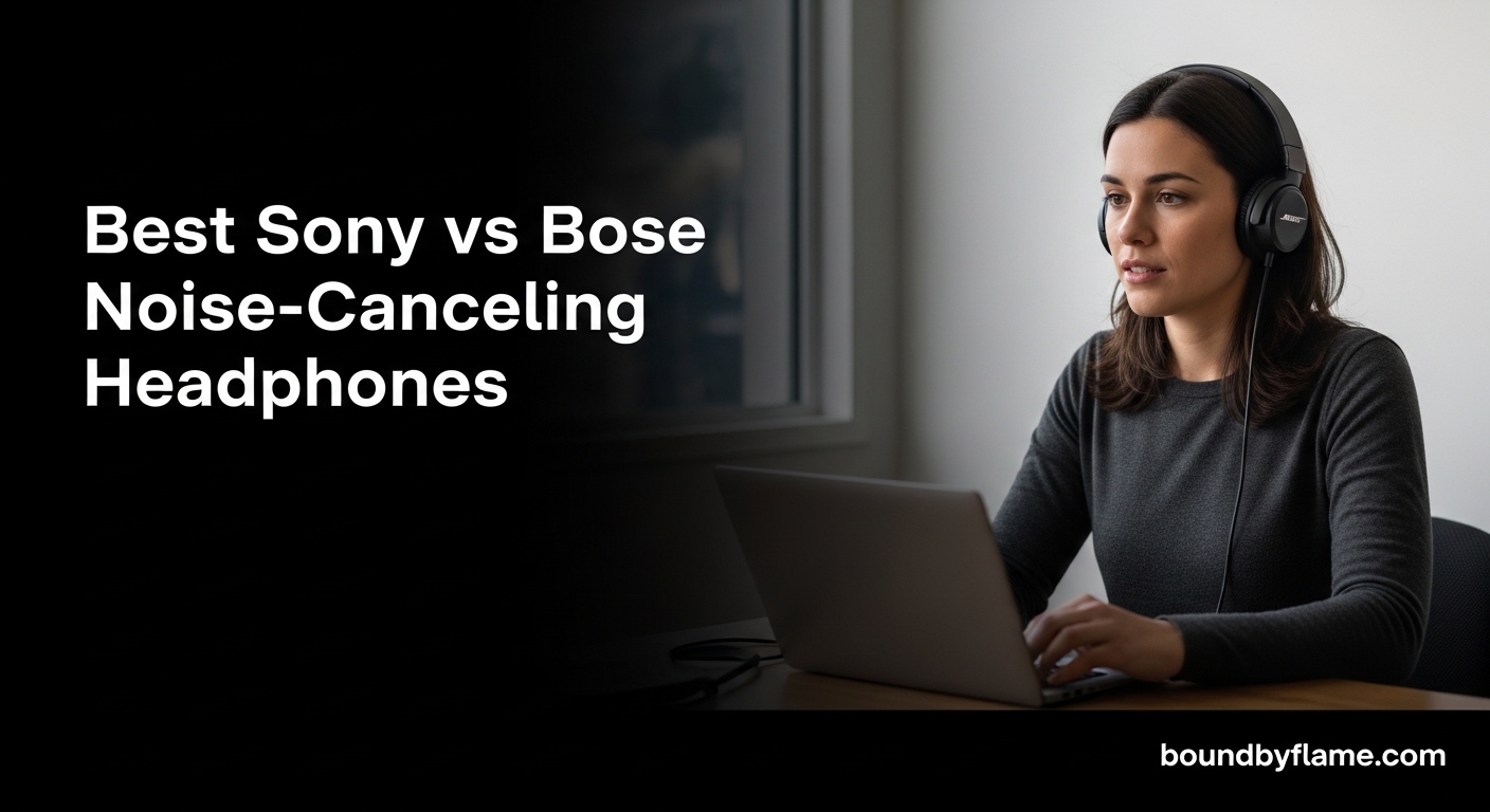 Best Sony vs Bose Noise-Canceling Headphones