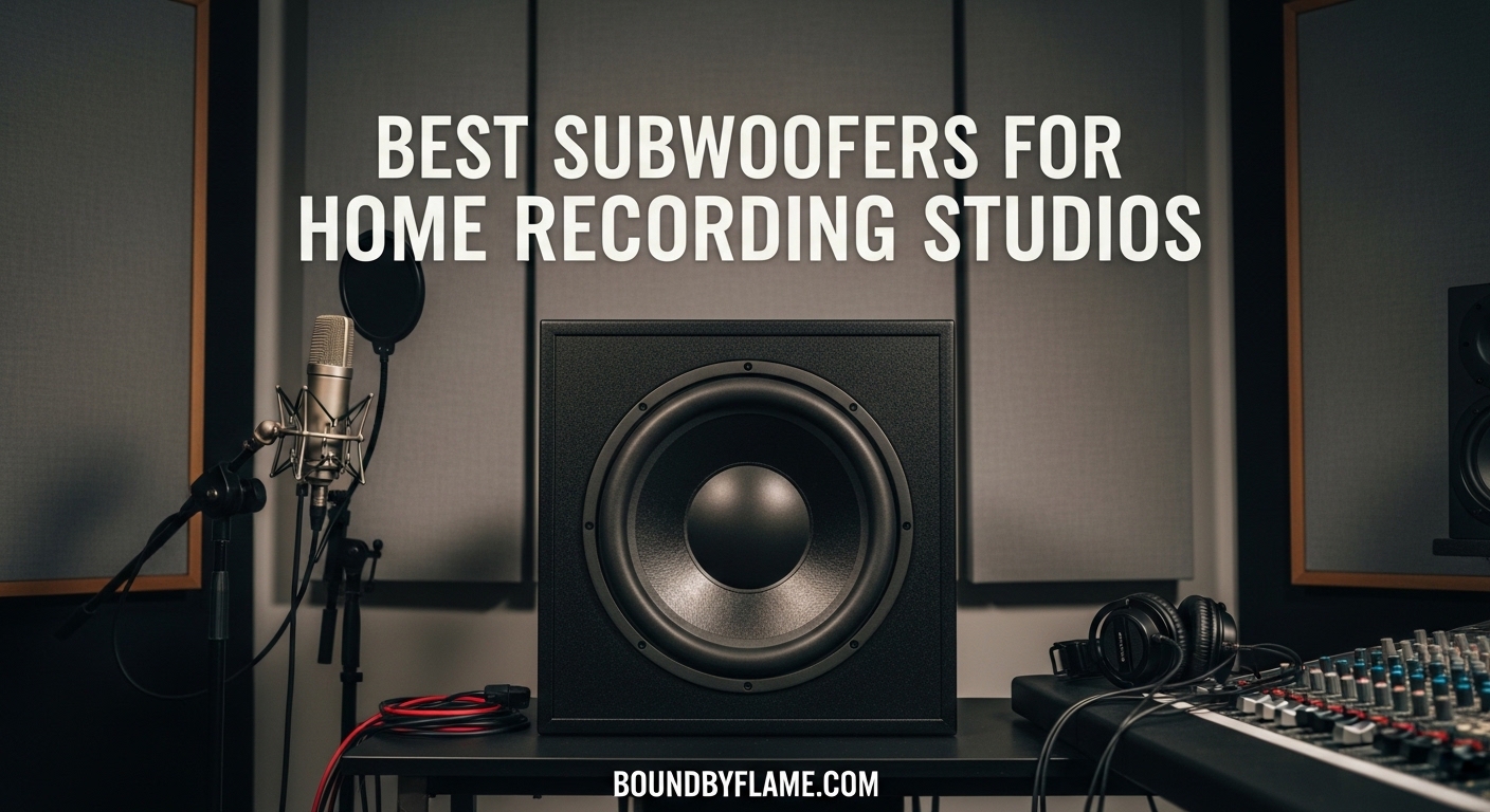 Best Subwoofers for Home Recording Studios