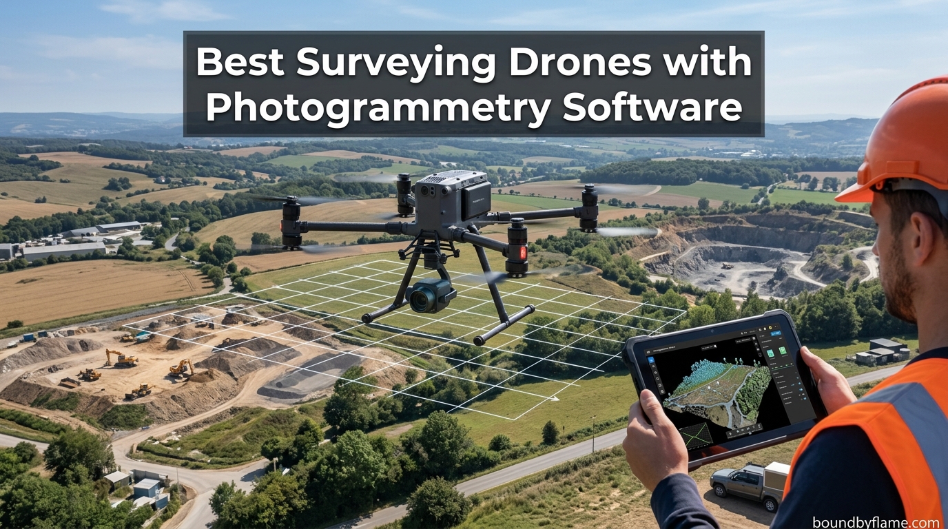 Best Surveying Drones with Photogrammetry Software