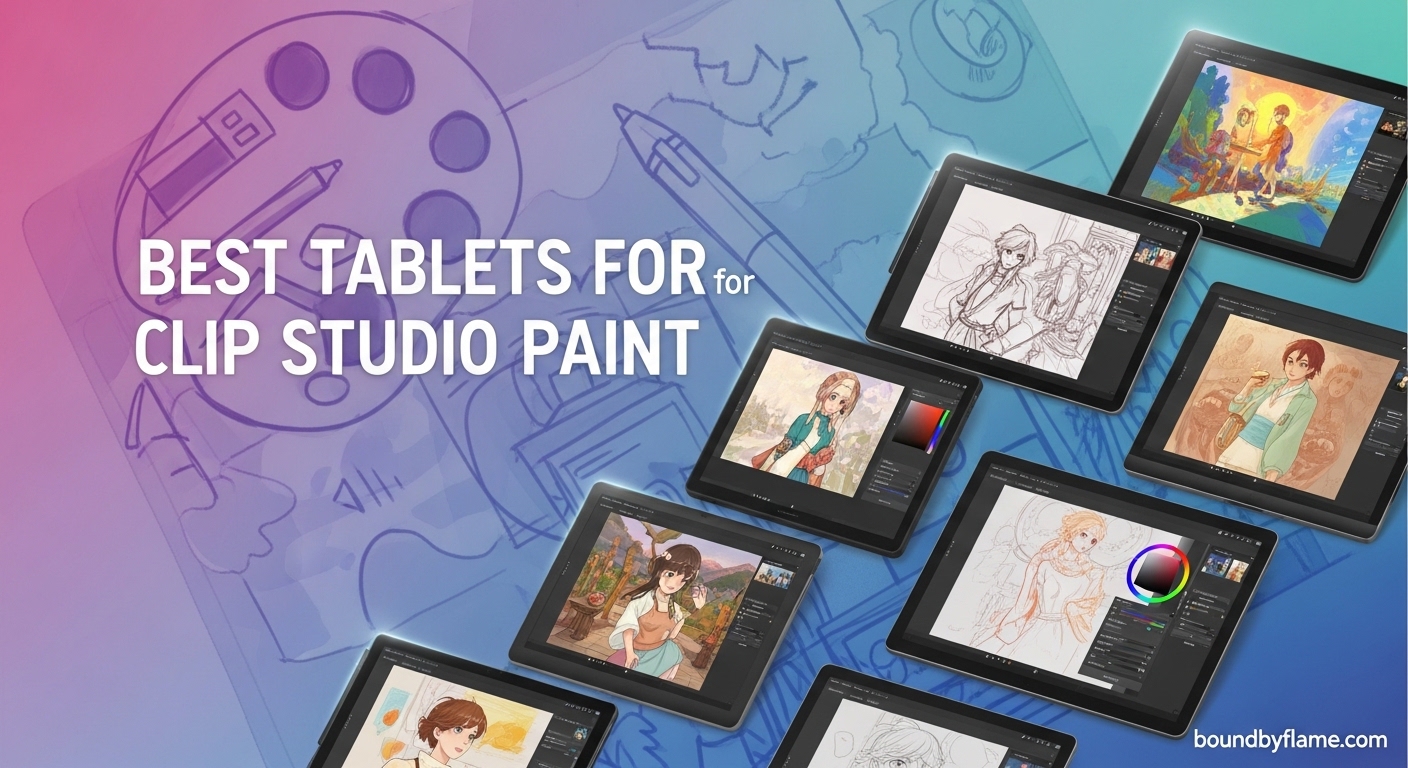 Best Tablets for Clip Studio Paint