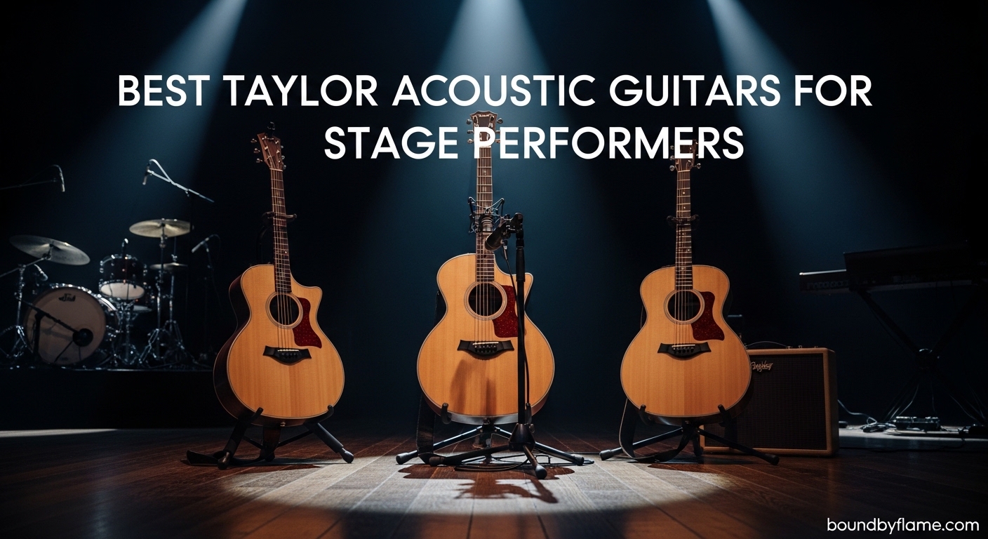 Best Taylor Acoustic Guitars for Stage Performers