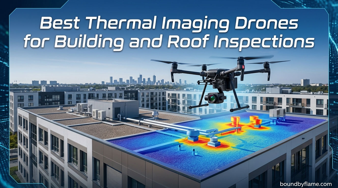 Best Thermal Imaging Drones for Building and Roof Inspections