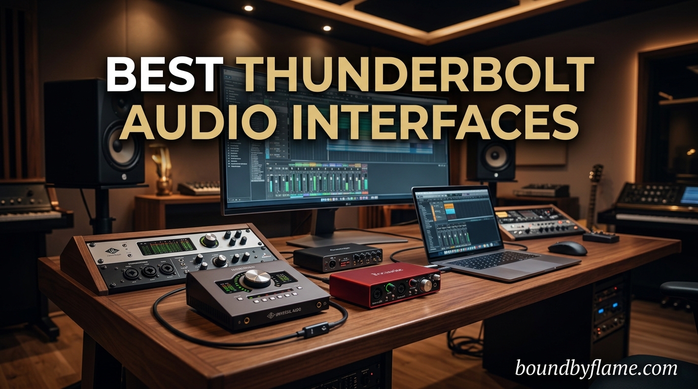 Best Thunderbolt Audio Interfaces
