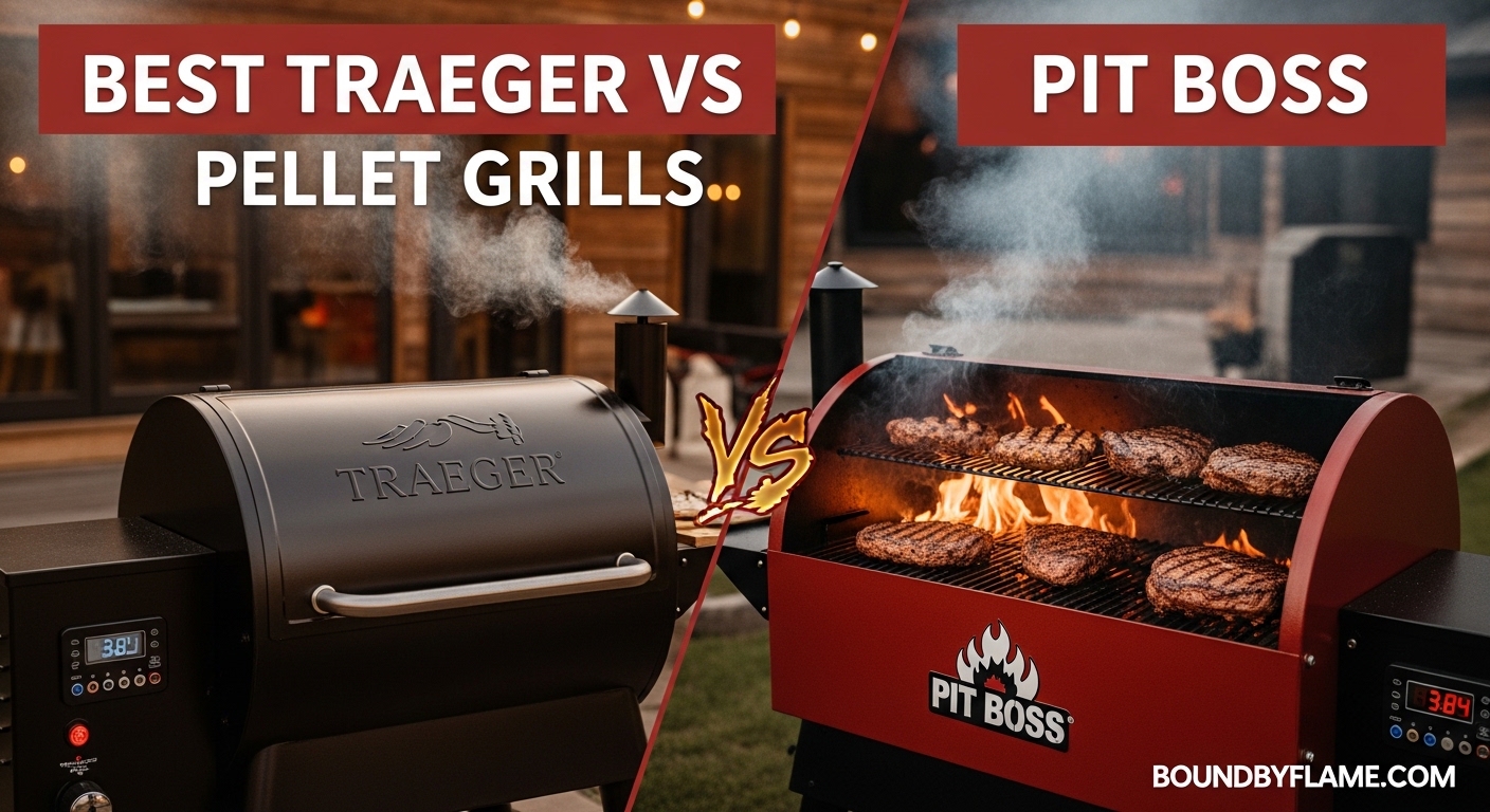 Best Traeger vs Pit Boss Pellet Grills