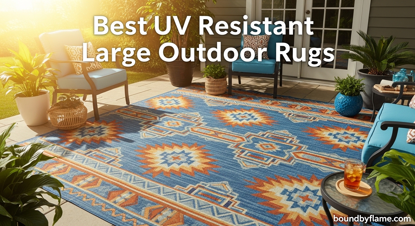 Best UV Resistant Large Outdoor Rugs