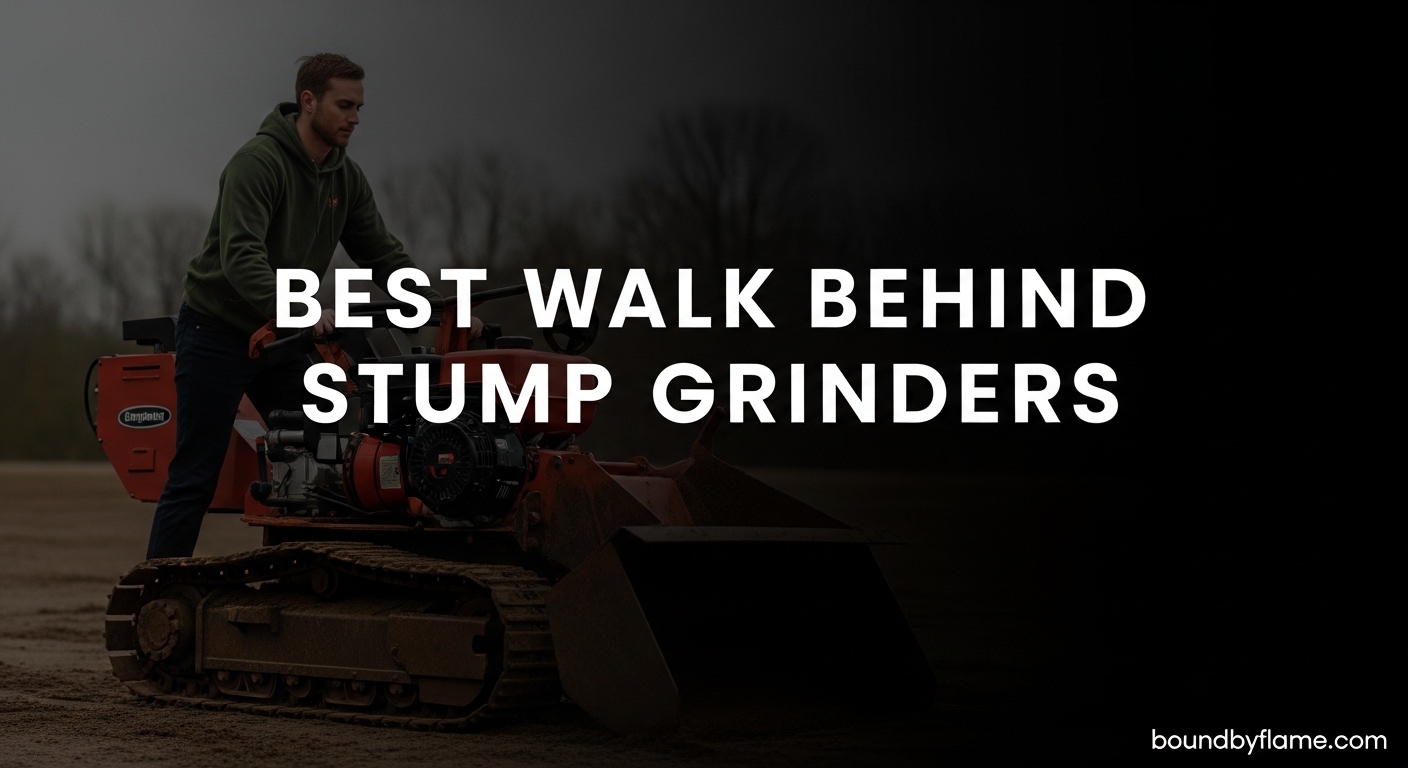 Best Walk Behind Stump Grinders