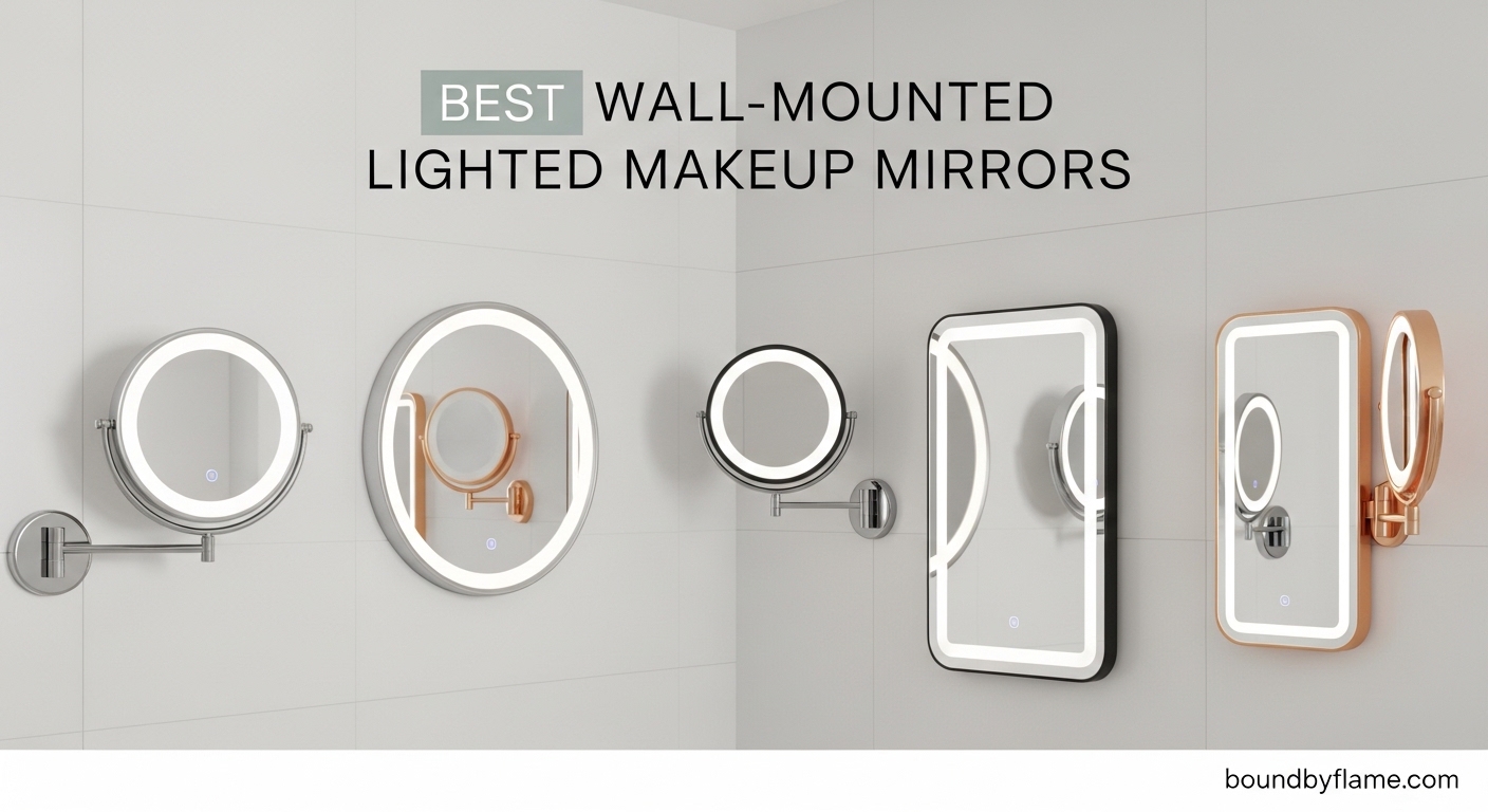 Best Wall-Mounted Lighted Makeup Mirrors