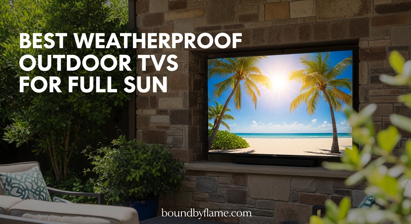 Best Weatherproof Outdoor TVs for Full Sun