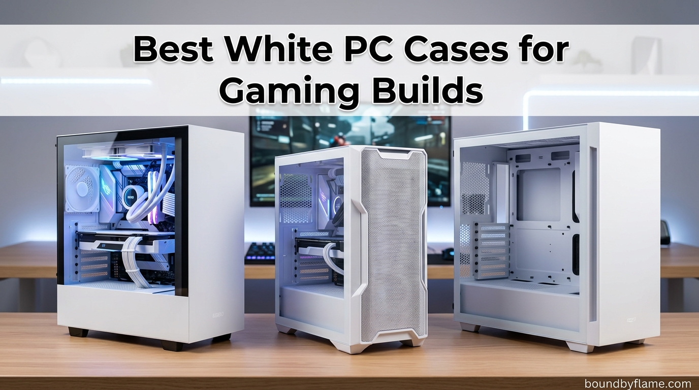 Best White PC Cases for Gaming Builds