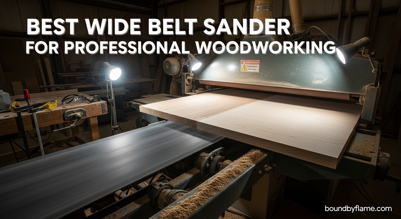 Best Wide Belt Sander for Professional Woodworking