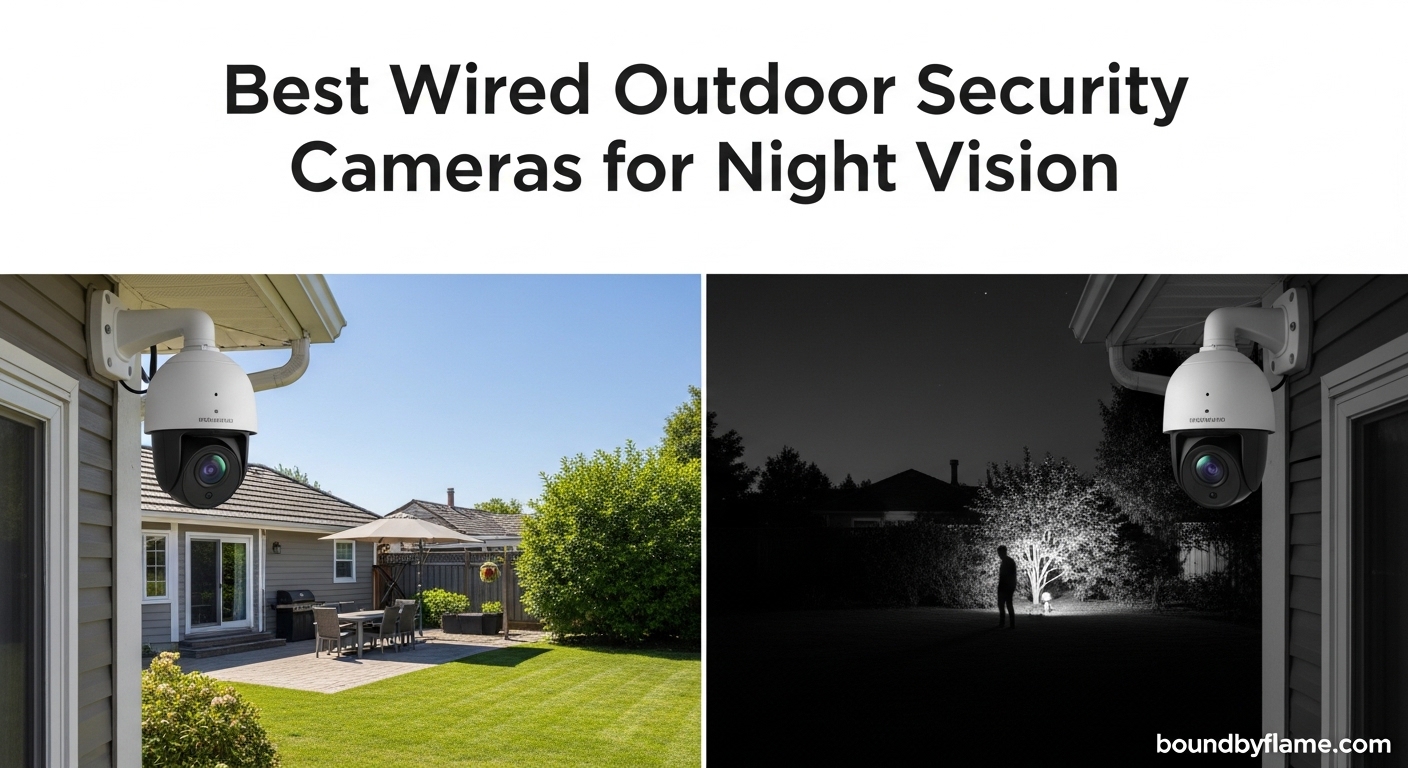 Best Wired Outdoor Security Cameras for Night Vision