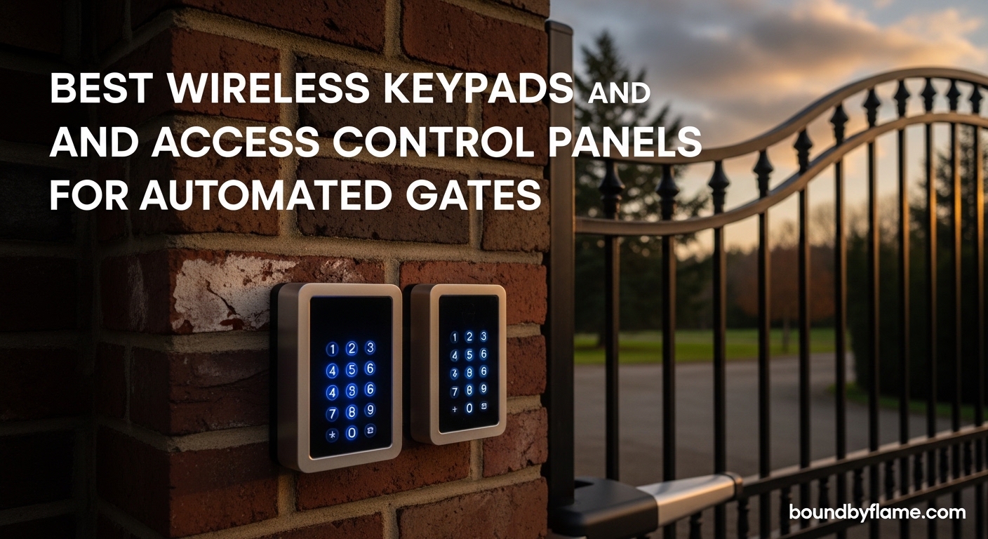 Best Wireless Keypads and Access Control Panels for Automated Gates