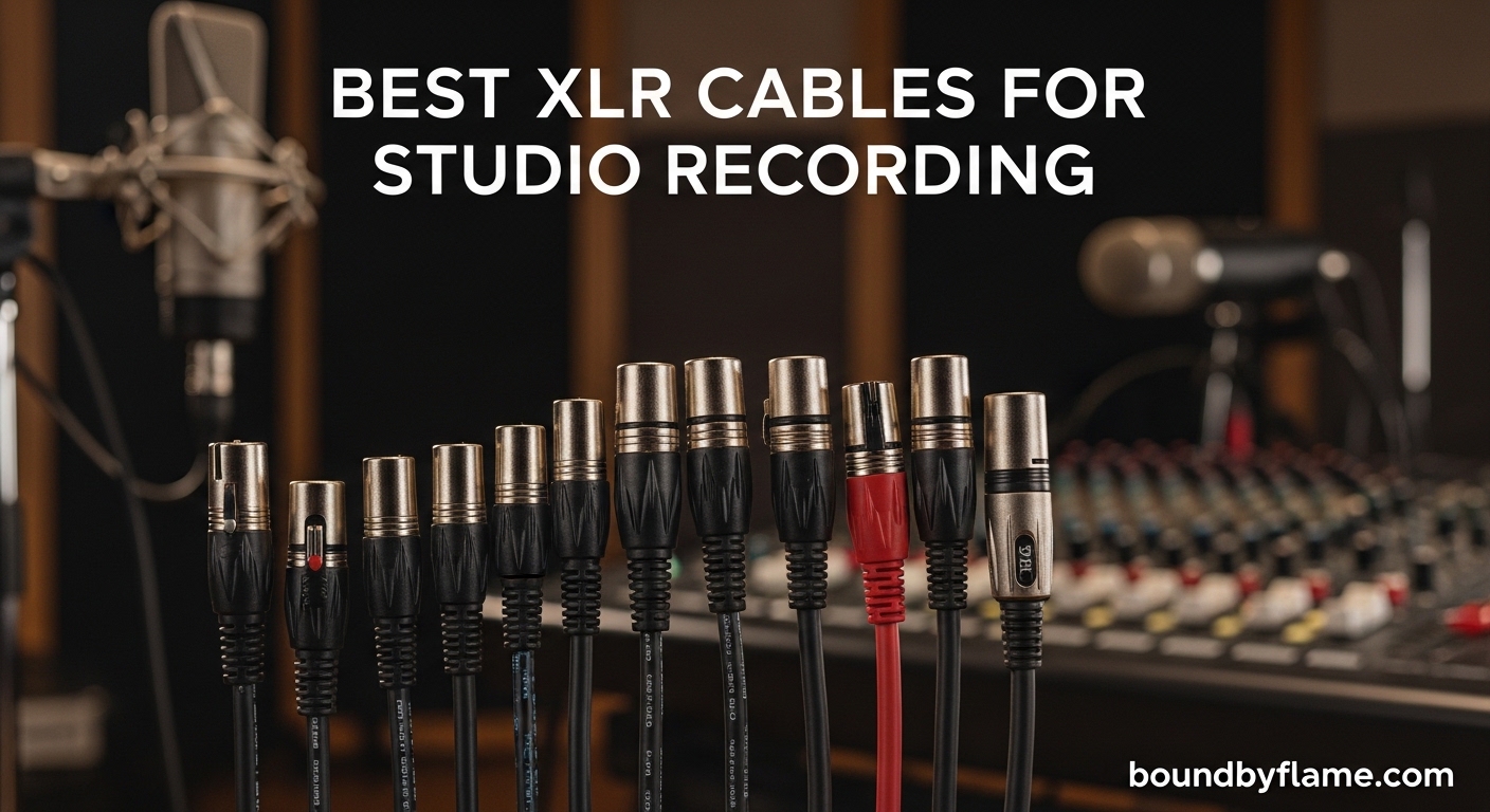 Best XLR Cables for Studio Recording