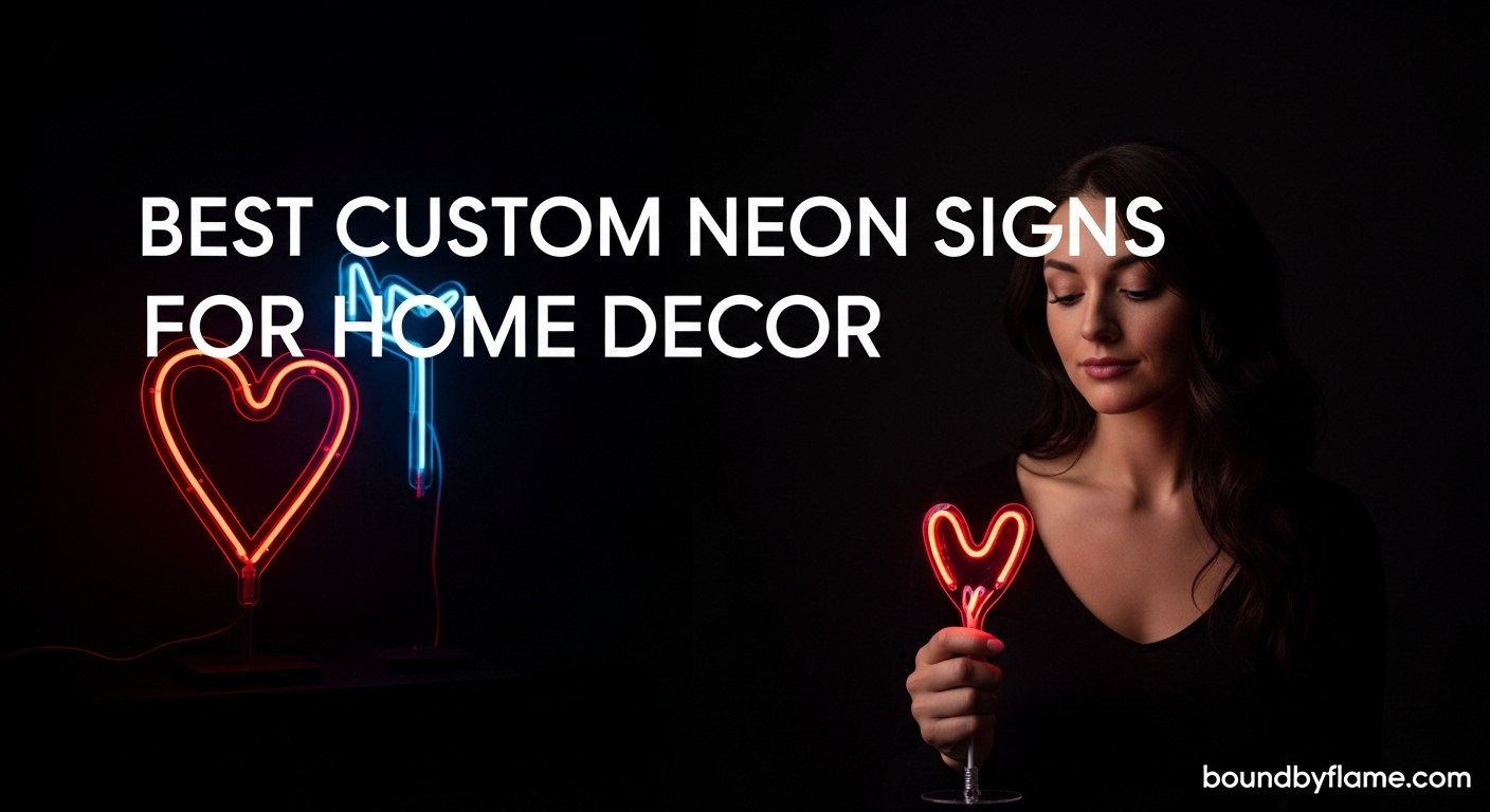 Best Custom Neon Signs for Home Decor