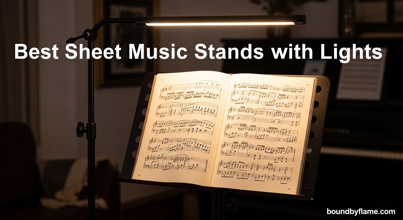 Best Sheet Music Stands with Lights