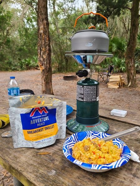 Coleman BottleTop Propane Stove with Adjustable Burner, Portable Camping/Backpacking Cooker with 7650 BTUs of Power customer photo 2